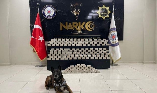 46 kilo 500 gram uyuşturucu ele geçildi