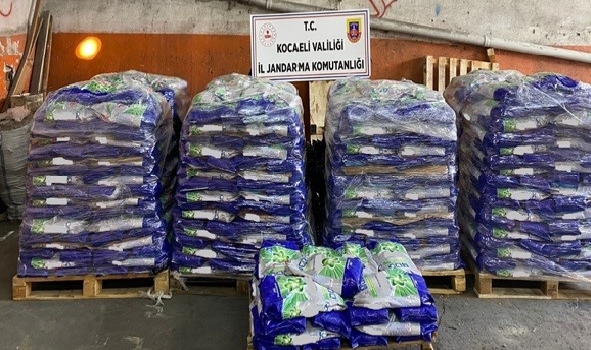 8 kilo sahte toz deterjan ele geçirildi