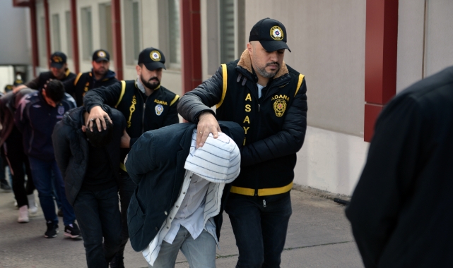 Adana’da hırsızlık operasyonu: 13 gözaltı
