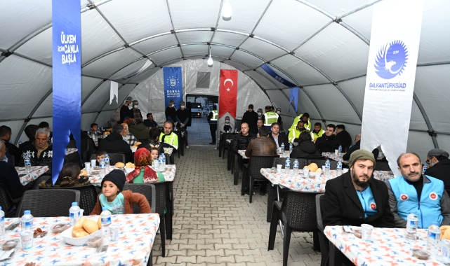 Afet bölgesinde Ramazan bereketi