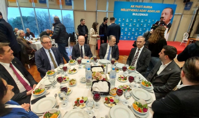 AK Parti Bursa aday adayları iftarda buluştu