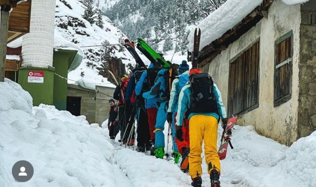 Artvin'de çığ