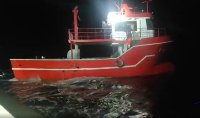 Ayvacık açıklarında 122 kaçak göçmen yakalandı