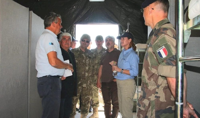 Bakan Akar, NATO Destek Ajansı Genel Müdürü Cummings’i kabul etti