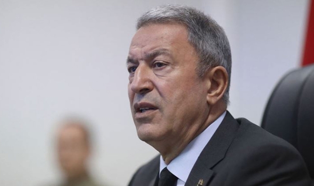 Bakan Akar Yunan mevkidaşı ile görüştü