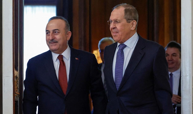 Bakan Çavuşoğlu, Rusya Dışişleri Bakanı Lavrov ile görüştü