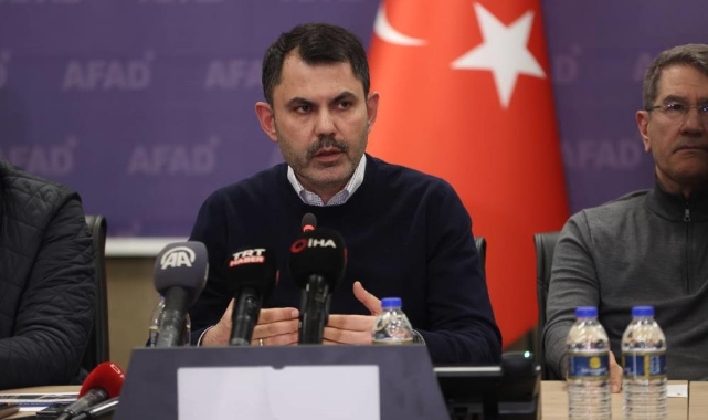 Bakan Kurum: "İlk kazmayı vurduk"
