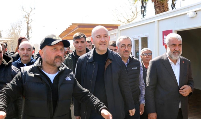 Bakan Soylu açıkladı: "Afete karşı dirençli şehirler oluşturacağız"