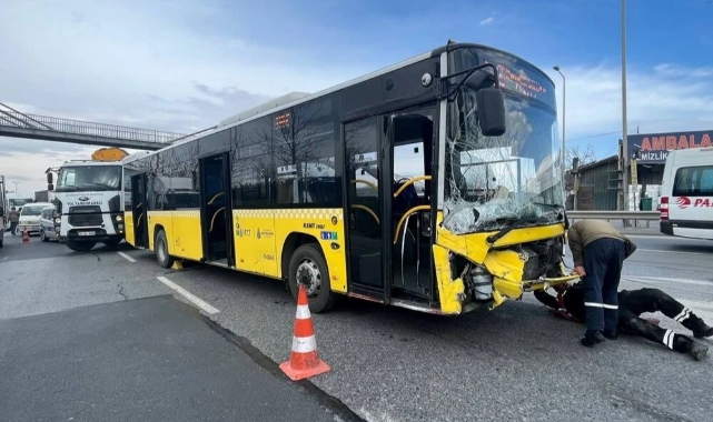Bariyerlere ok gibi saplandı
