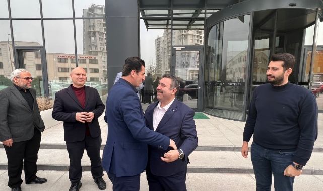 Başkan Güngör, iş insanlarıyla bir arada