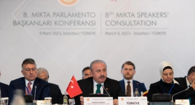 Başkan Şentop MIKTA 8. Parlamento Başkanları Konferansında konuştu