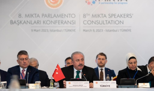 Başkan Şentop MIKTA 8. Parlamento Başkanları Konferansında konuştu