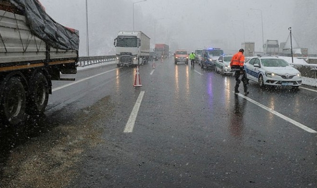 Bolu Dağı geçişinde zincirleme kaza