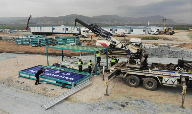 BTSO Geçici Yaşam Merkezi depremzedelerin yaralarını saracak