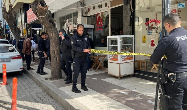 Büfede silahlı kavga!