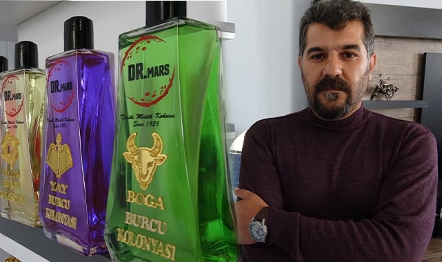 Burçlara özel kolonya üretti