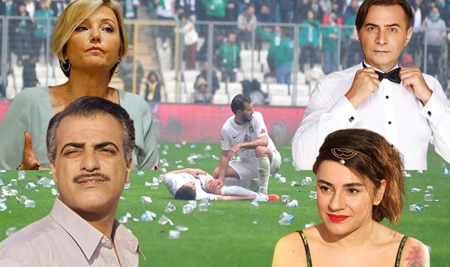 Bursa- Amed maçına ünlüler dünyasından gelen tepkiler