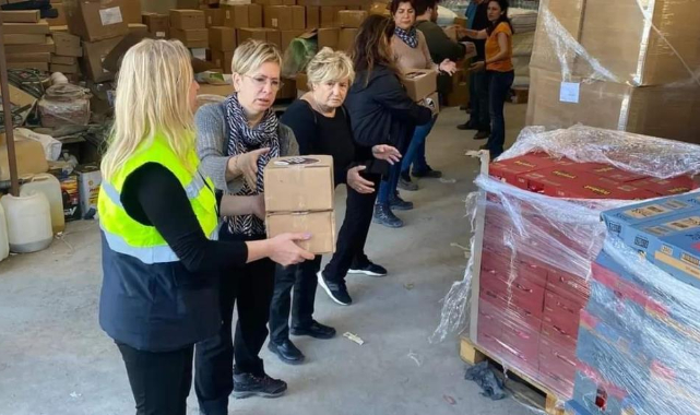 Bursa'da kadınlar dayanışma içinde