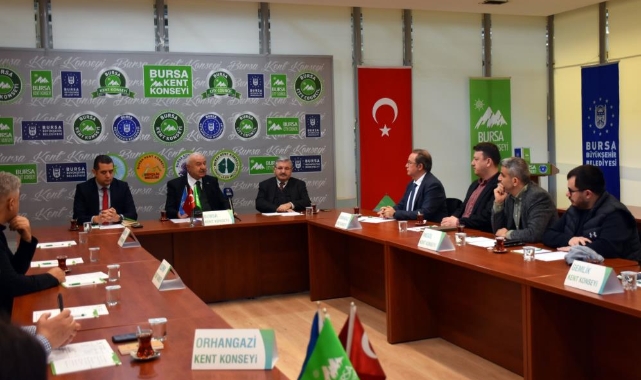 Bursa'da Kent konseyleri ‘Deprem’ gündemi ile toplandı