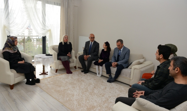 Bursa'da şehit ailelerine anlamlı ziyaret
