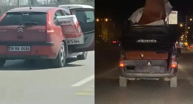 Bursa'da tehlikeli taşımacılık