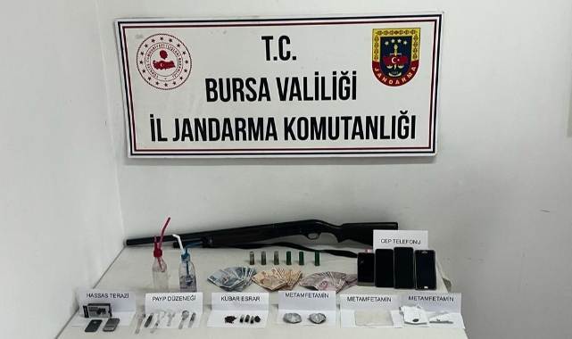 Bursa'daki suç makinası kıskıvrak yakalandı