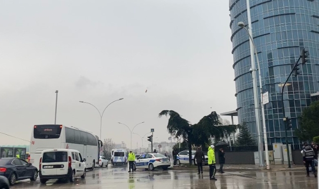 Bursa polisi maç öncesi olaylara izin vermedi