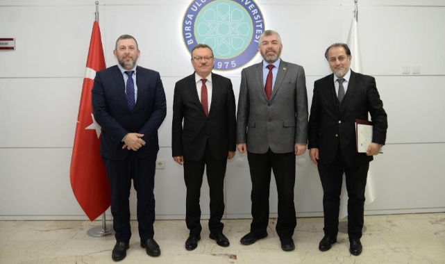 Bursa Uludağ Üniversitesine bir dizi ziyaret
