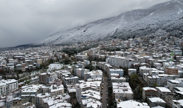 Bursa'ya beyaz örtü sürprizi