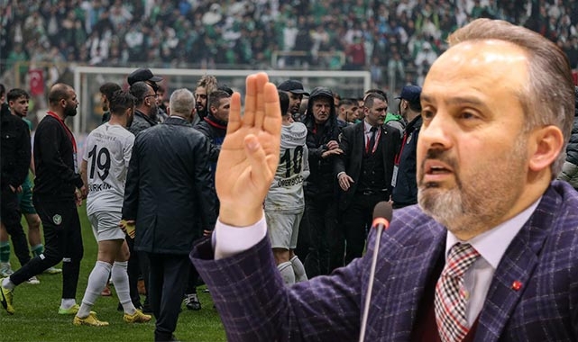 Bursaspor - Amed maçıyla ilgili Aktaş'tan açıklama