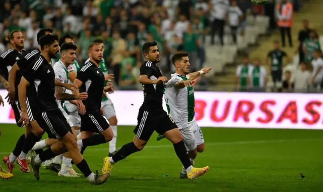 Bursaspor evinde 3 puanı bıraktı