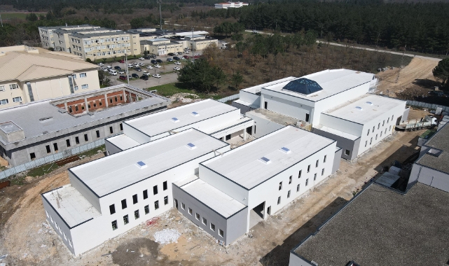 BUÜ Kampüsü'ndeki inşaatlar aralıksız devam ediyor
