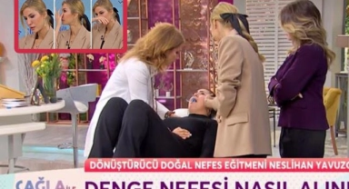 Canlı yayında gözyaşlarına hakim olamadı