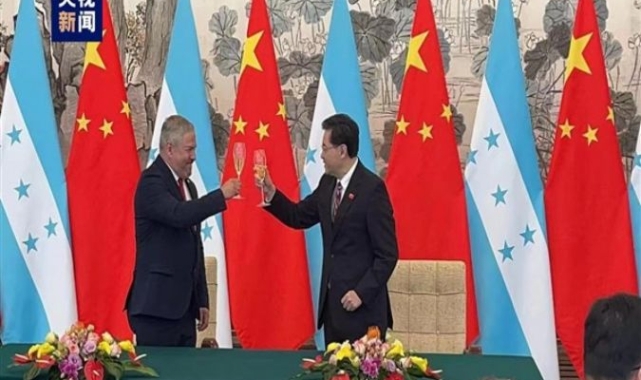 Çin ile Honduras arasında diplomatik ilişki kuruldu