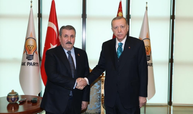 Cumhurbaşkanı Erdoğan, Destici ile bir araya geldi