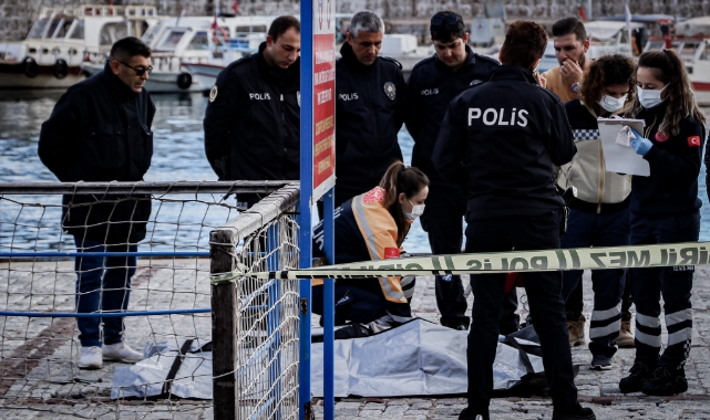 Denizde ceset şoku!