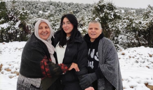 Depremde hayatını kaybeden iki dünür ve kayıp genç kızın son görüntüleri