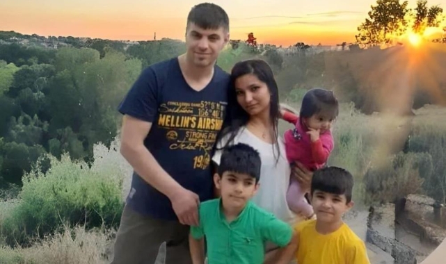 Depremde hem ikiz çocuklarını hem de eşini kaybetti