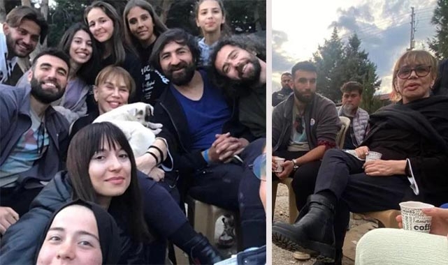 Depremzedelere moral oldu