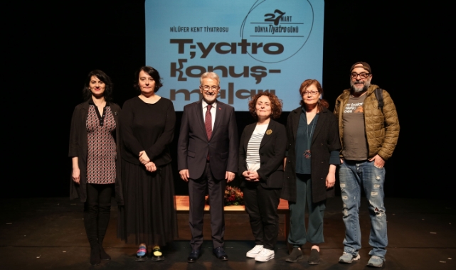 Dünya Tiyatro Günü’nde felaketlerin sanata yansımasını konuştular