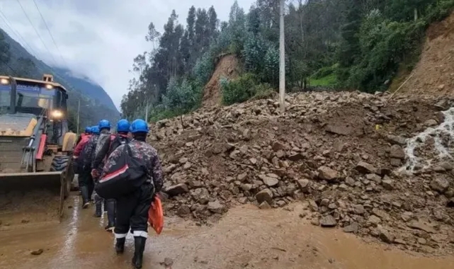 Ekvador’da toprak kayması sonucu 16 kişi öldü