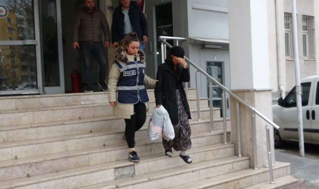 Ev faresi kadın, polisten kaçamadı