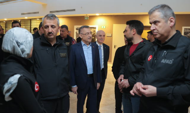 Fuat Oktay AFAD personeliyle iftar yaptı