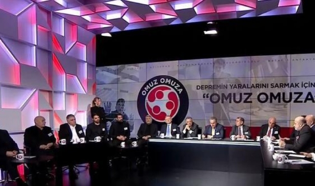 Futbol ailesi depremzedeler için "Omuz Omuza"