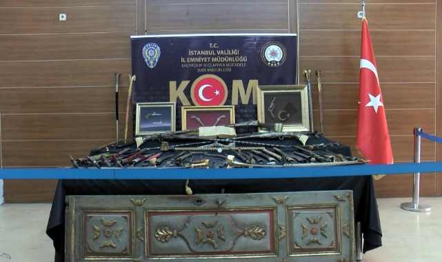 İstanbul'da büyük operasyon: çok sayıda tarihi eser ele geçirildi
