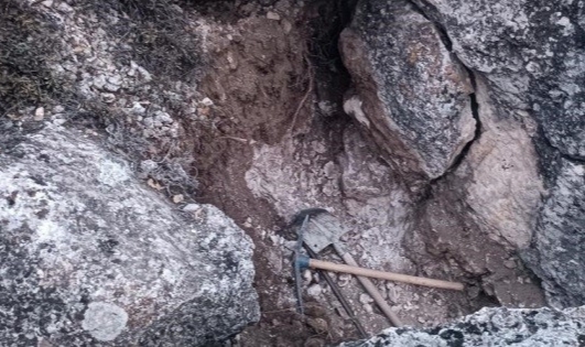 Kaçak kazı yapanlara suçüstü