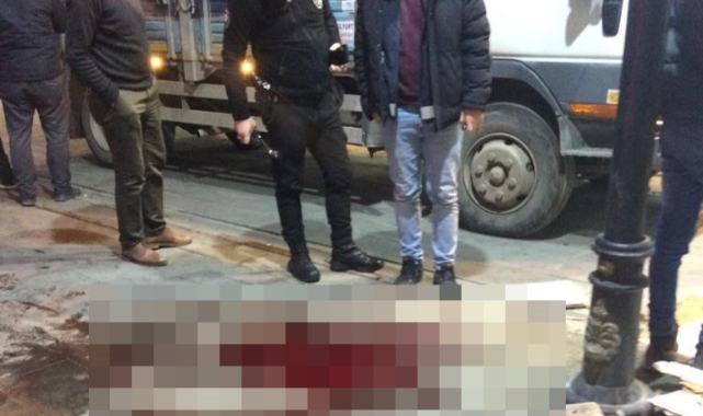 Kahvehanede bıçaklı kavga
