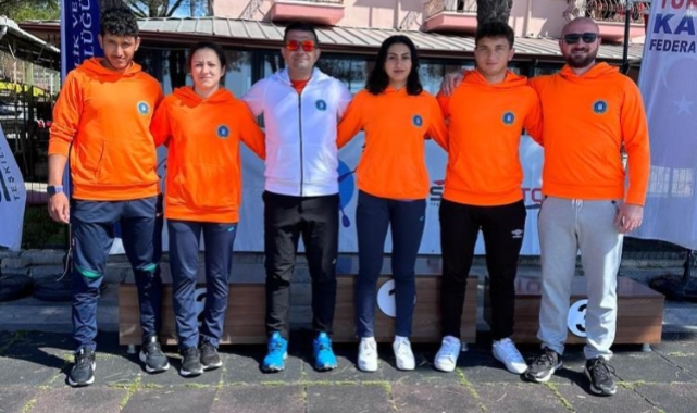 Kanoda en iyiler yine Bursa Büyükşehir Belediyespor’dan