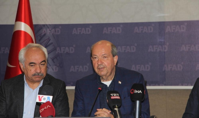 KKTC Cumhurbaşkanı Tatar: “5 bin depremzedeyi misafir ediyoruz”