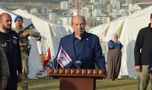 KKTC Cumhurbaşkanı Tatar Kahramanmaraş’ta